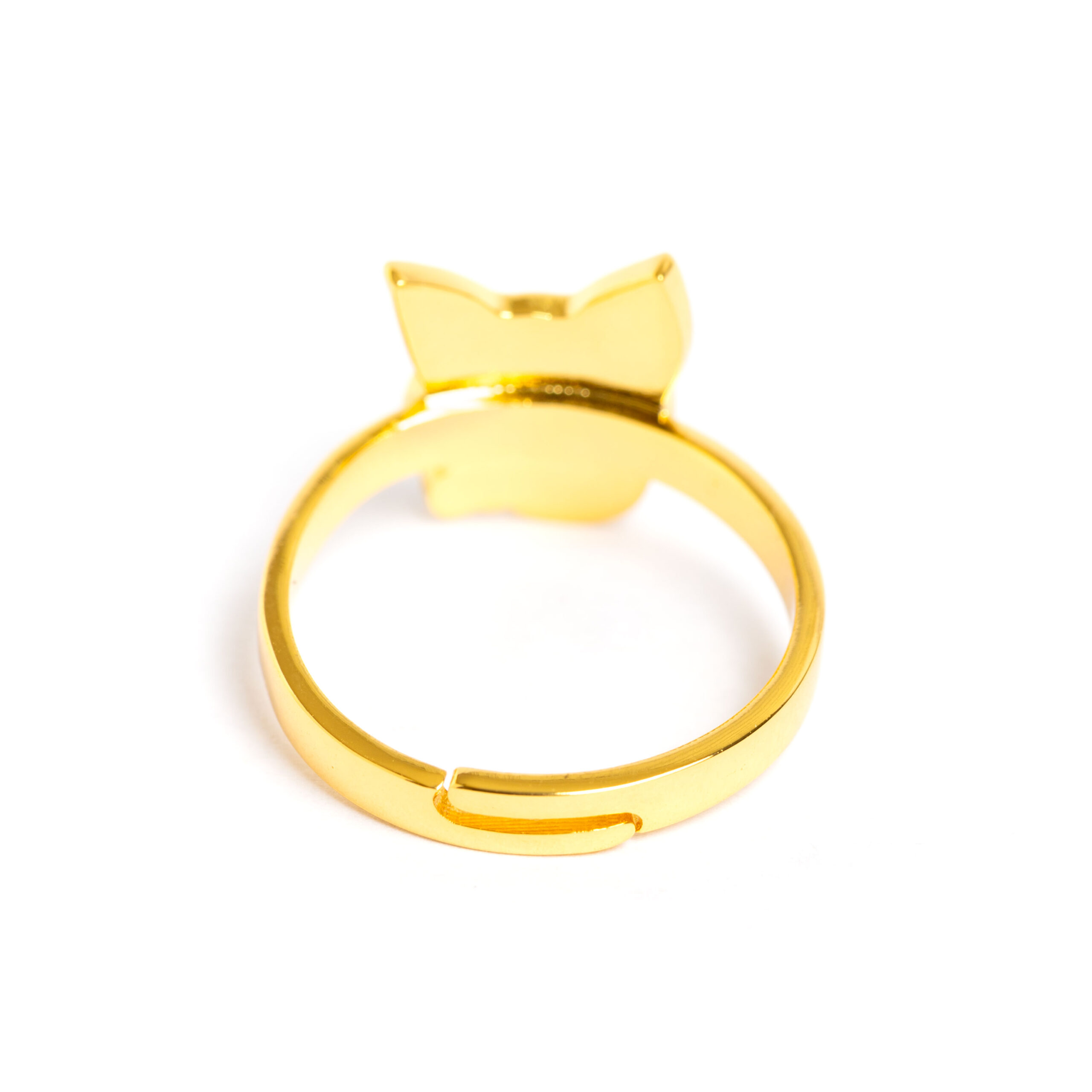 Rikka Adjustable Ring (Gold Back)