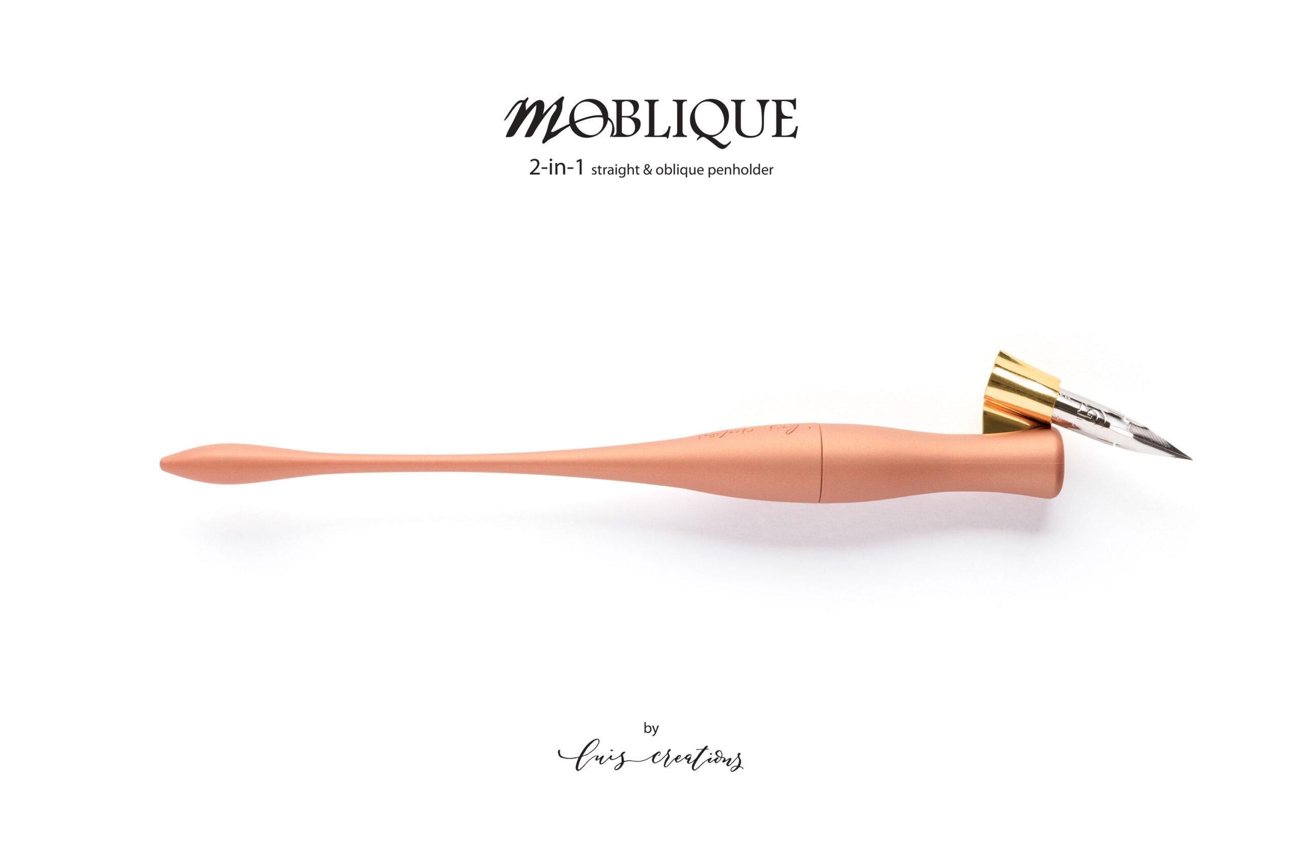 Mocha Creme Oblique Nib Logo