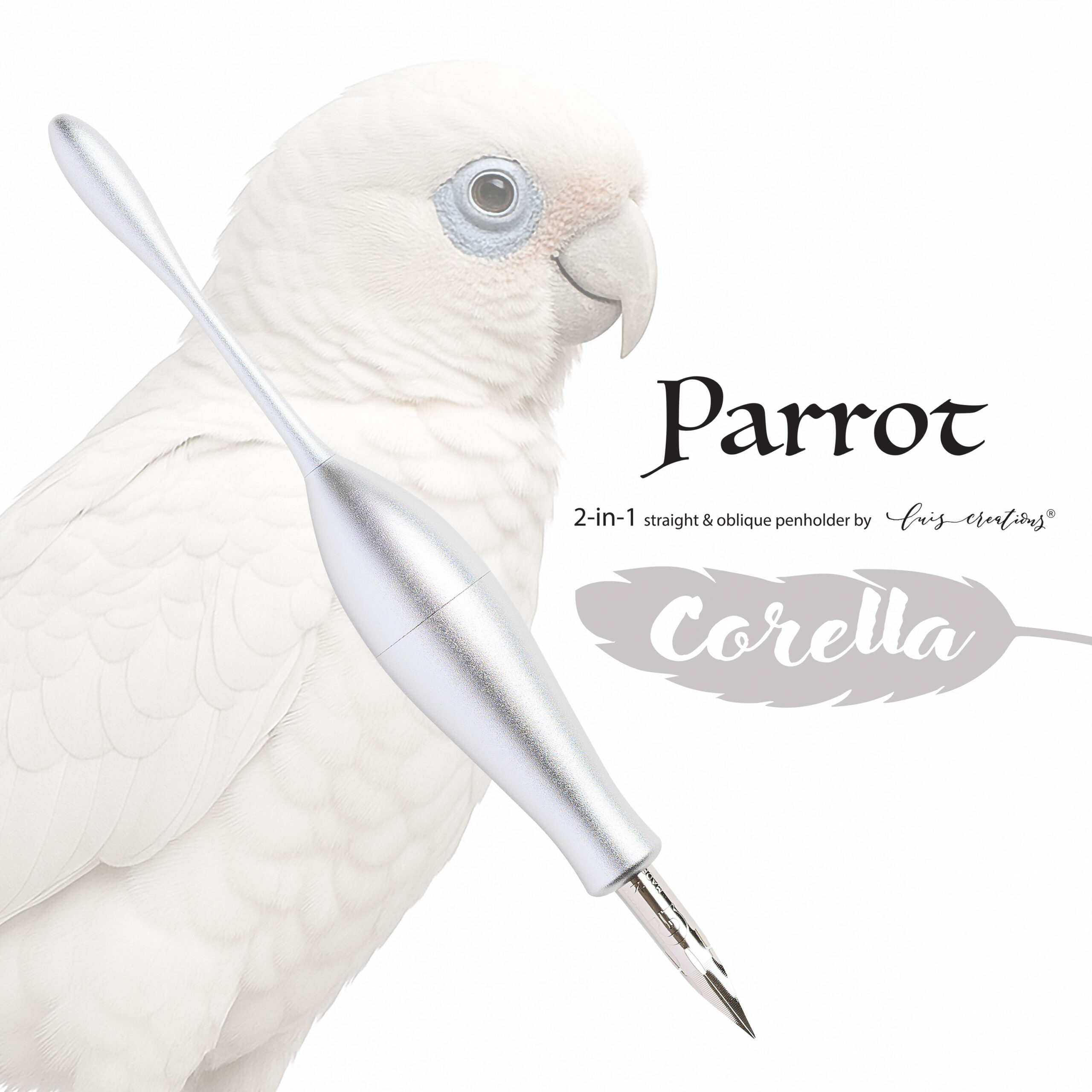 Parrot Corella Bird Logo